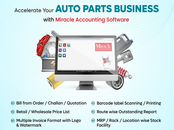 Miracle Software For Auto Parts Business